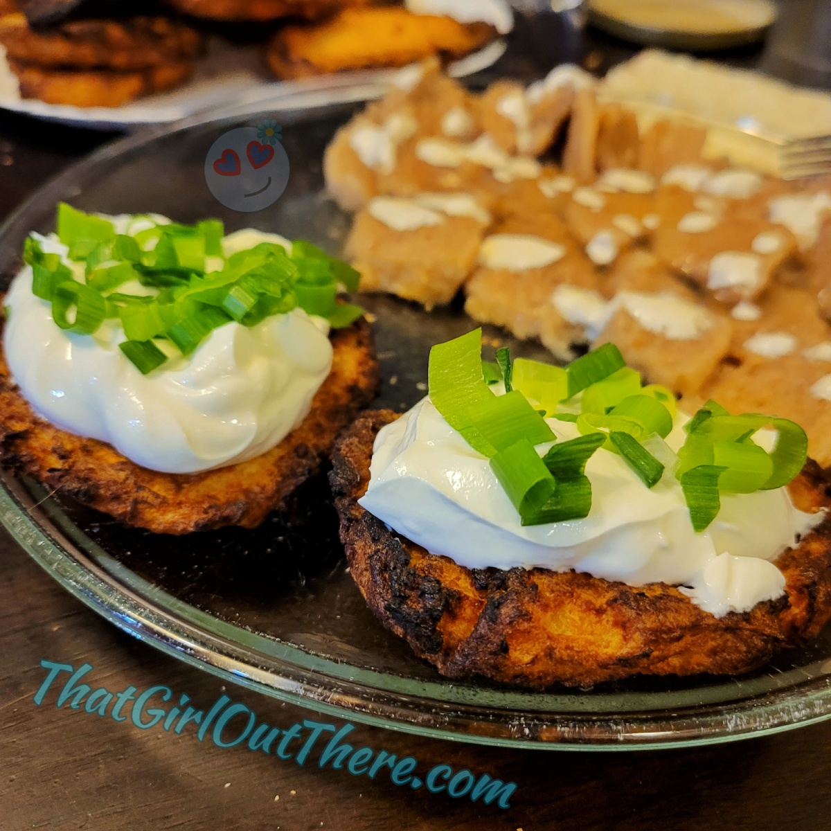Air Fryer potato&nbsp;latkes